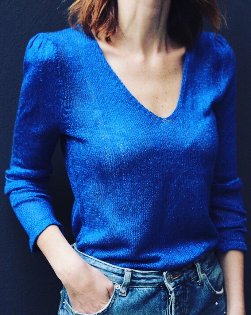 Sweater Verbena azul furia - Comprar en AMBAS