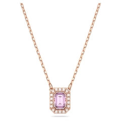 COLLAR SWAROVSKI MILLENIA PINK CRYSTAL NECKLACE