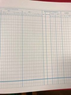 Libro Registro De Asociados 99 Folios - Librería Comercial Fernández SRL