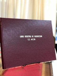 Libro Registro De Producion De Peluqueros 200 Paginas