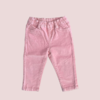 Pantalón de corderoy rosa con cintura elástica Cheeky - 18-24M