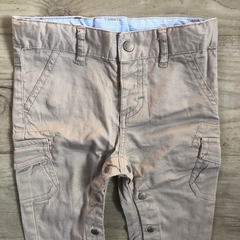 Pantalón beige con botones y cintura ajustable Mimo - M - comprar online