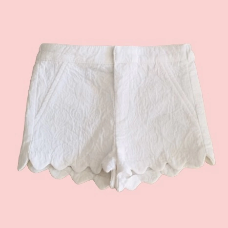 Short de algodón estampado blanco Zara - 9-12M