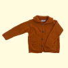 Saco manga larga de lana con botones naranja Zara - 2A