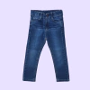 Pantalón de jean skinny con cintura ajustable azul Mimo - 3A
