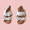 Sandalias blancas trenzadas Zara - 19 (12 cm)