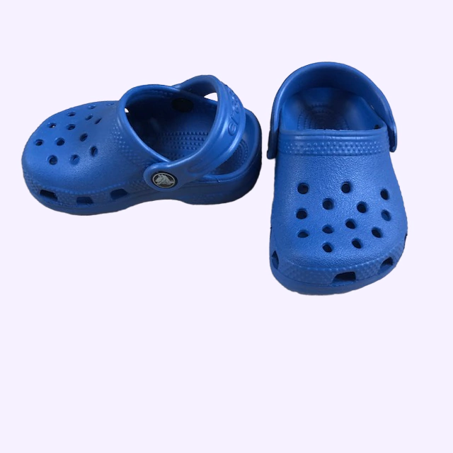 Sandalias de goma Crocs azules *NUEVO* - 2-3 (12cm)