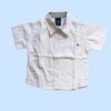 Camisa manga corta estampada blanca Mimo&Co - 2A