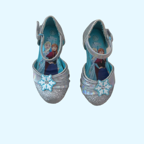 Zapatos de cuero con glitters "Frozen" Disney - 6 (15cm)