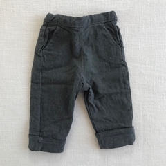 Pantalón símil jean elastizado gris Grisino - 3-6M
