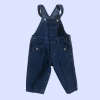 Jardinero de jean azul Baby Cottons - 6M