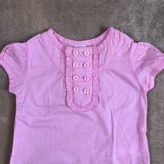 Camisola rosa con botones LFT *NUEVO* - 6-9M - comprar online