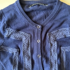 Saco de hilo de algodón con brodery azul Little Akiabara - 2A en internet