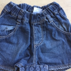 Short de jean con elastico y botones Grisino - RN en internet