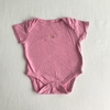 Body manga corta de algodón rosa con bordado Next Baby - 6-9M