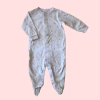 Enterito manga larga con piecitos de algodón estampado "Arcoiris" Baby Cottons - 9M
