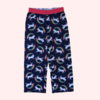 Pantalón tipo pijama de algodón estampado con cintura elástica "Unicornios" Carter´s *NUEVO* - 6A