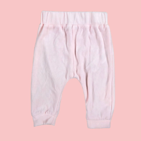 Pantalón de plush rosa Kiabi - 6M