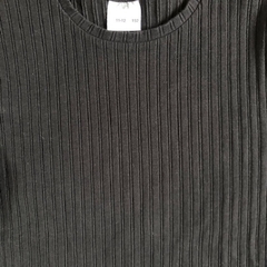 Remera de algodón gris Zara - 11-12A en internet