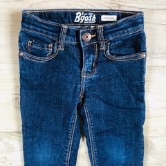 Pantalón de jean azul con cintura ajustable skinny semi elastizado Oshkosh *NUEVO* - 2A - comprar online