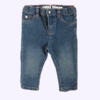 Pantalón de jean azul con cintura ajustable Carter's *NUEVO* - 12M