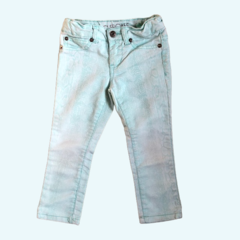 Pantalón de jean con cintura ajustable verde agua Cherokee - 4A