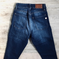 Pantalón de jean azul semi elastizado con roturas 47 Street - 13-14A en internet