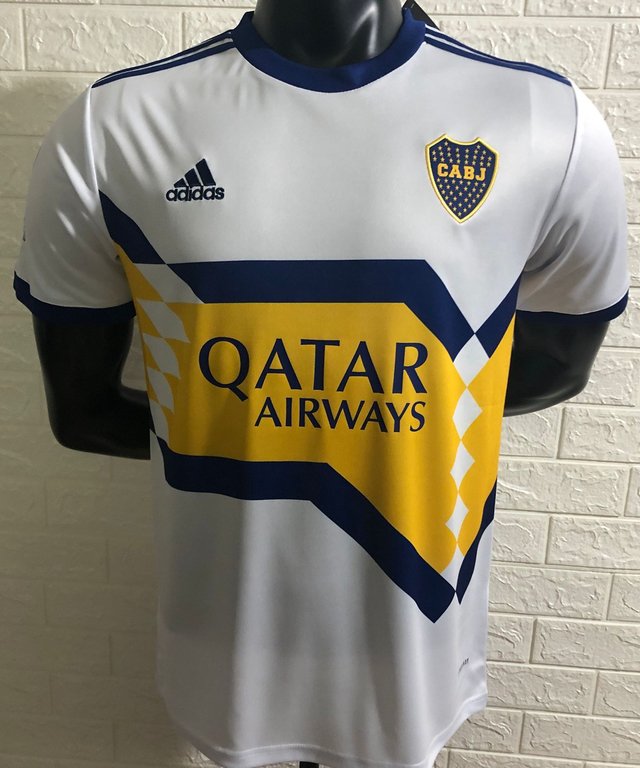 Camisa boca juniors branca clearance