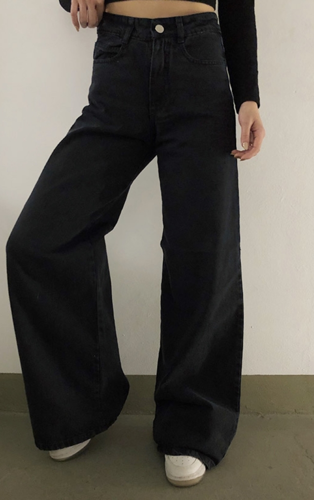 Jean wide leg full black - Comprar en Whatever