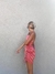 VESTIDO FRUNCE CAMISON SATEN