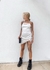 VESTIDO FRUNCE CAMISON SATEN