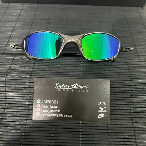 Xavier Lupass - Oakley Juliet 24k - Lentes gold brilho