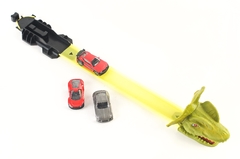 Pista Teamsterz Dino Attack con 3 autos - Mundo Barrilete