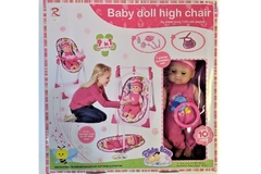 La Le Lu - Baby Doll High Chair