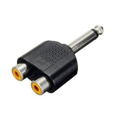 Adaptadora Plug 6.5 Mono a 2 Jack RCA - comprar online