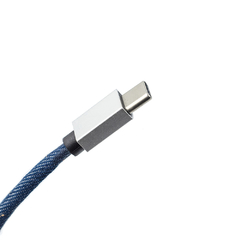 Cable USB Carga Ráapida Geeker Tipo C ( Jeans ) - comprar online