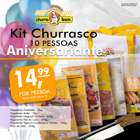 Kit Churrasco  Espetomais Kit Festa Melhor Preço Confira