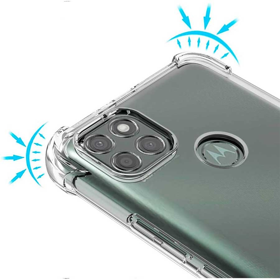 Capa Anti Quedas Moto G9 Power + Película Vidro 3D + Kit Aplicação