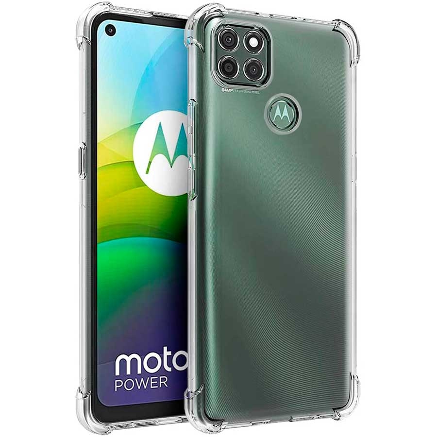 Capa Anti Impacto Moto G9 Power + 2x Películas Nano 5D + Kit Aplicação