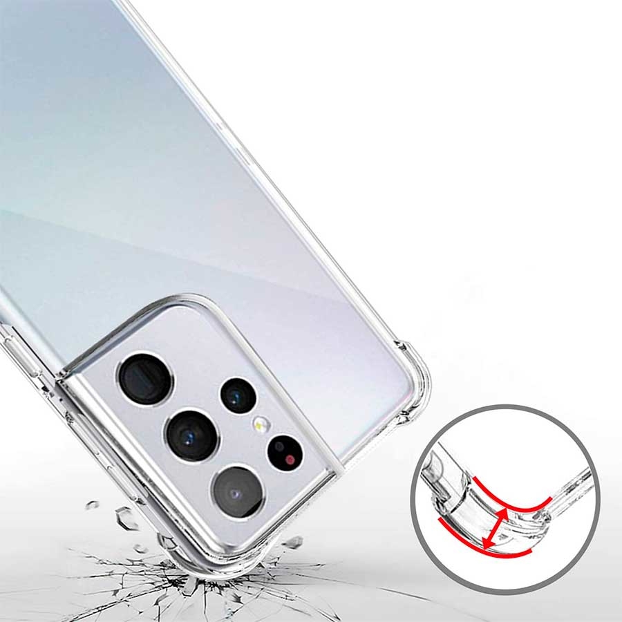 Capa Anti Impactos Bordas Reforçadas Samsung Galaxy S21 Ultra