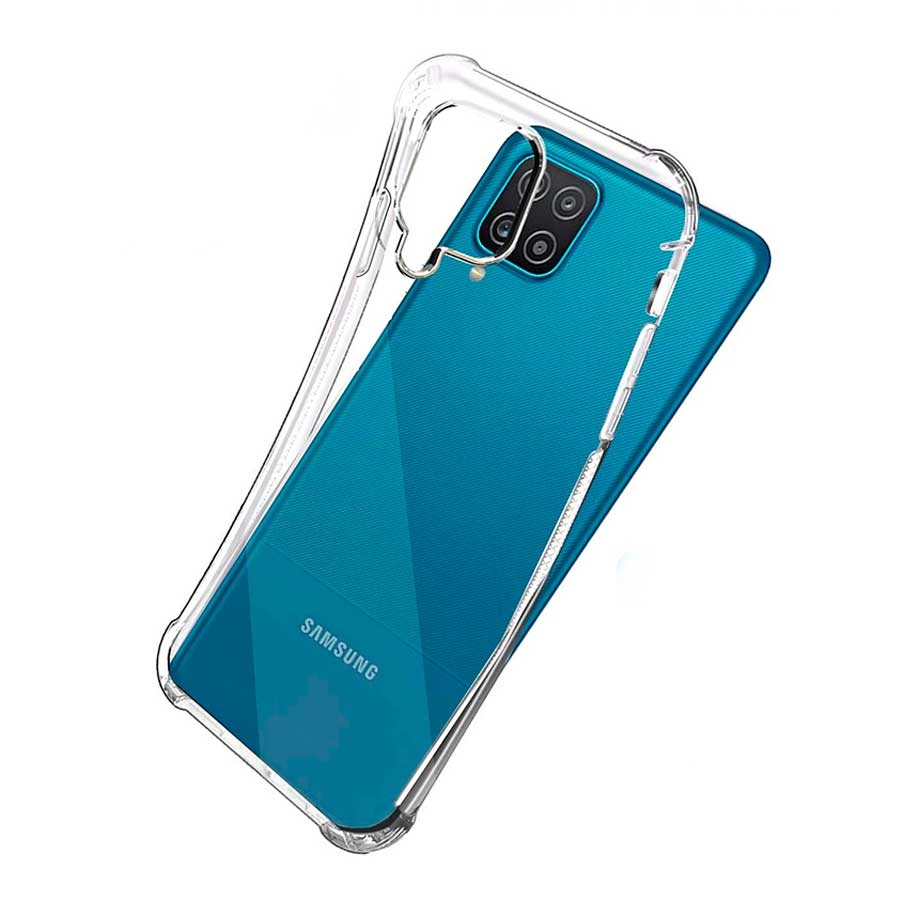 Capinha Samsung Galaxy A12 Anti Quedas Antishock + 2x Películas de Vidro 3D