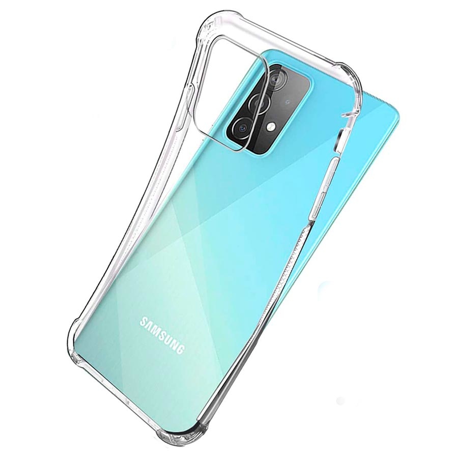 Capa Anti Impactos Samsung Galaxy A52 + Película 5D Nano Dupla-Camada  Coronitas Shield