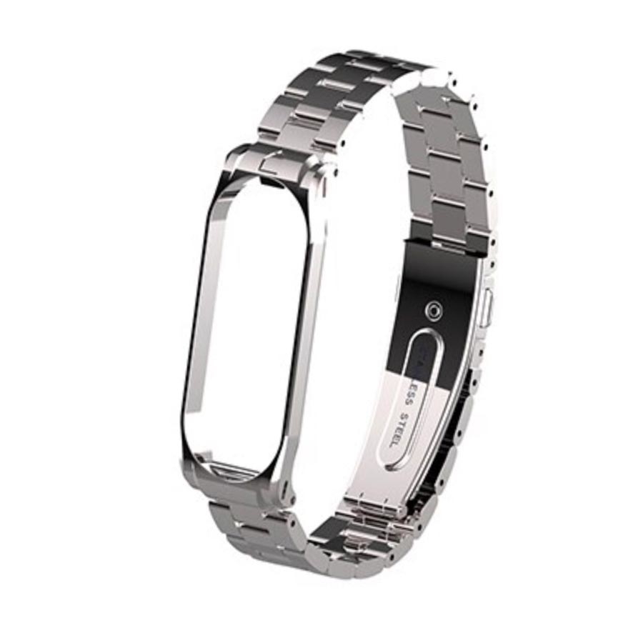 mi band 5 pulseira aço