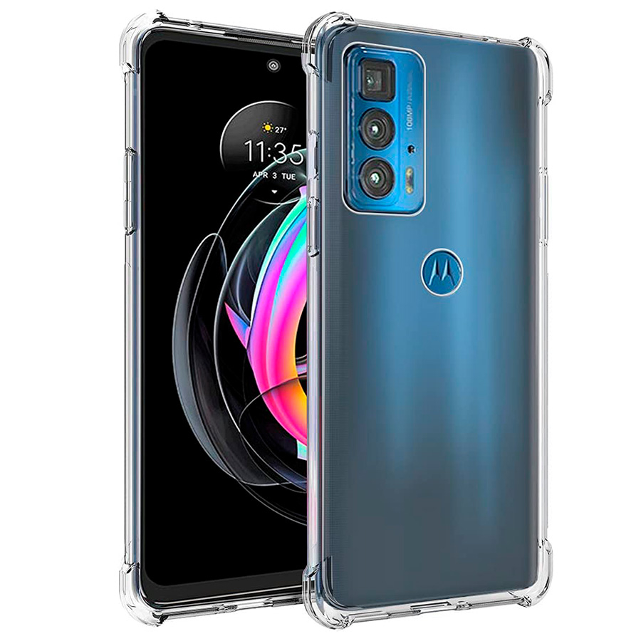 Capinha Anti Impacto para Motorola Edge 20 Pro + Película de Vidro 3D