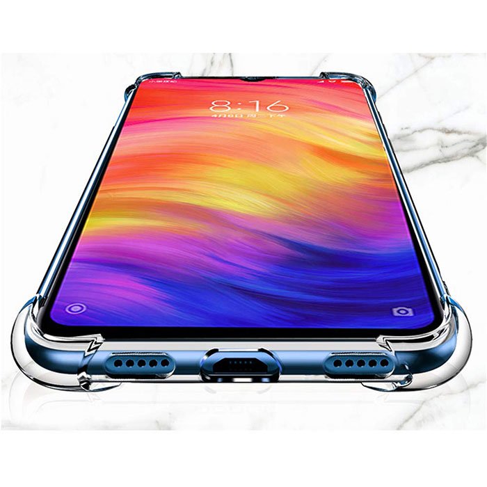 Capa Anti Impactos Xiaomi Redmi Note 7 + Película Câmera Lente + Película  5D Nano Gel