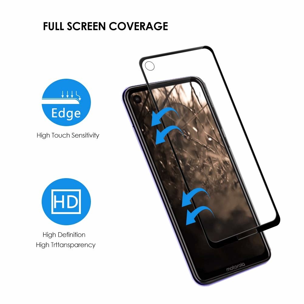 Capa Case Anti Impactos Motorola One Vision + 2 Películas de Vidro 3D