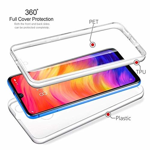 Capa Frente Verso 360 Capinha Anti Shock Xiaomi Mi 9 - Transparente