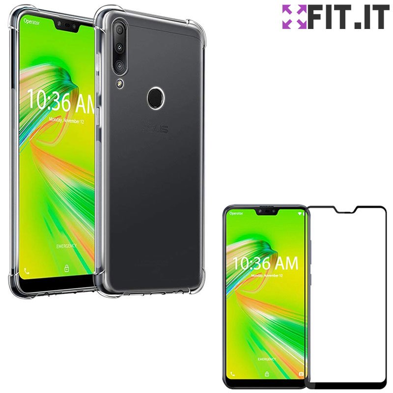 Capa Anti Impactos Case Asus ZenFone Max Shot ZB634KL + Película Nano Gel 5D