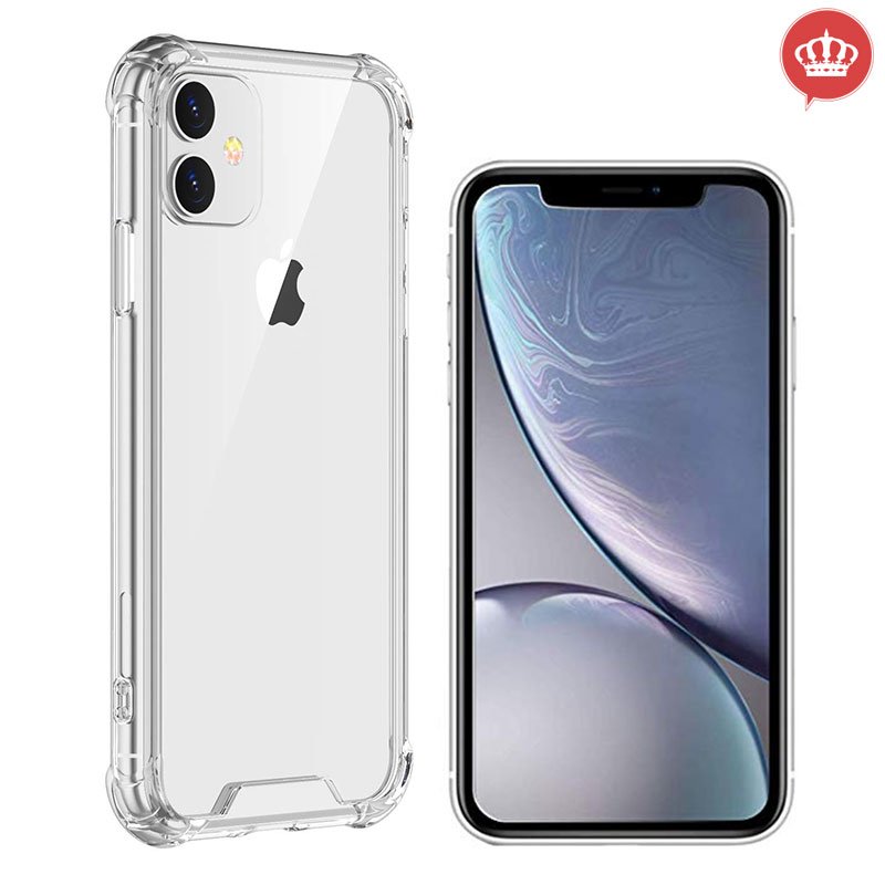 Capa Anti Shock Antiqueda iPhone 11 6.1 + 2x Películas de Vidro Básica