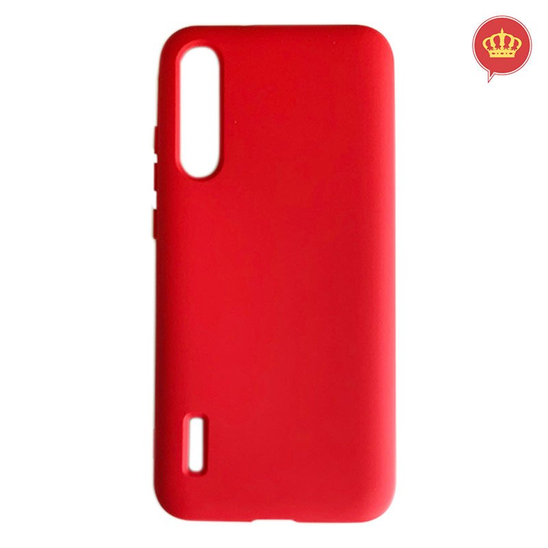 Capa Case Silicone Vermelha Xiaomi Mi A3 Touch Incrível